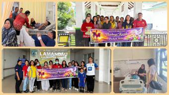 Baksos Keluarga Besar Nasrani RSUD Gusti Abdul Gani dalam Rangka Perayaan Paskah